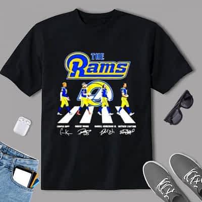 The Rams Abbey Road Signatures 2021 T-Shirt