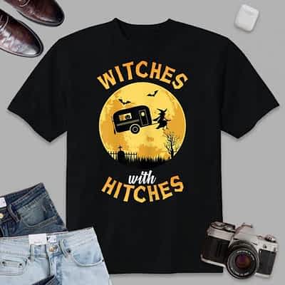Witches With Hitches Camping Costume Idea Nature T-Shirtt