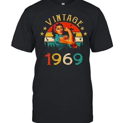 Retro Vintage 1969 Made In 1969 52 Years Old 52th Birthday  Classic Men's T-shirt