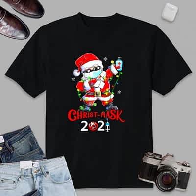 Dabbing Santa Claus Christmas 2021 Xmas Funny Dab T-Shirt
