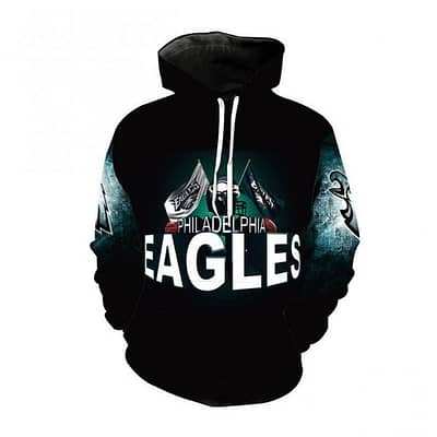 Philadelphia Eagles 3d Hoodie Style