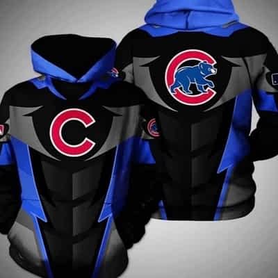 MIb Chicago Cubs 3d Hoodie Baseball