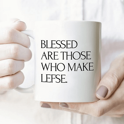 Norway Mug Blessed Are Those Who Make Lefse