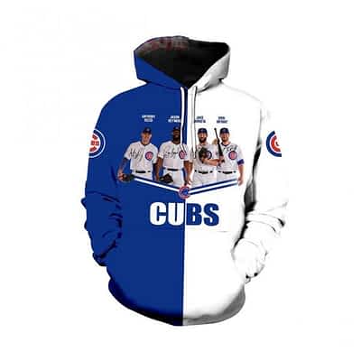 Chicago Cubs Legends 3d Hoodie