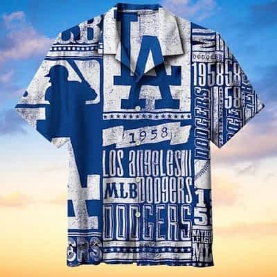 Los Angeles Dodgers Team Mlb Hawaiian Shirt