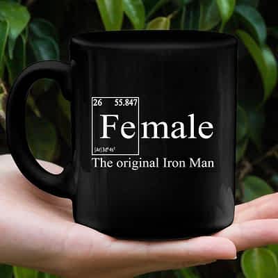 Female The Original Iron Man Mug