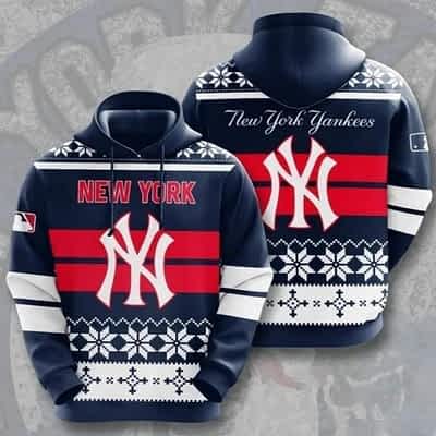 New York Yankees Christmas Hoodie Unisex 3D All Over Print