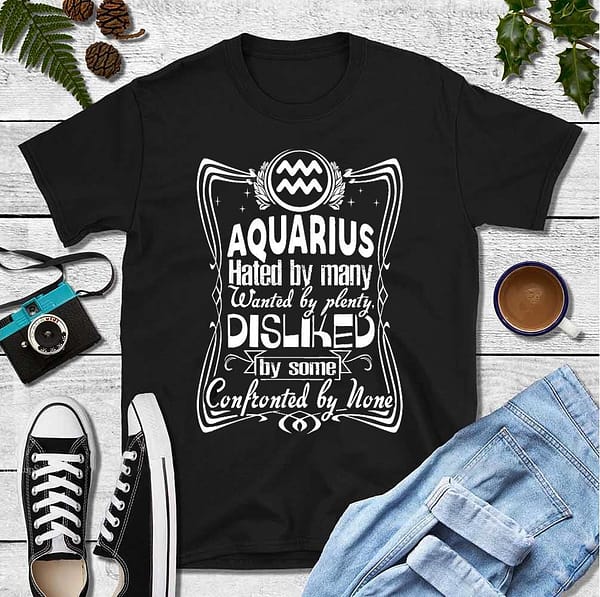 aquarius hated by many wanted by plenty shirt