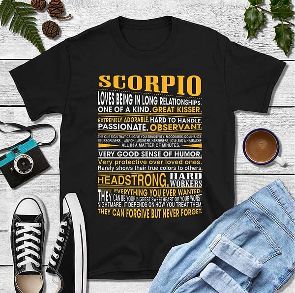 scorpio great kisser shirt loves being in long relationships
