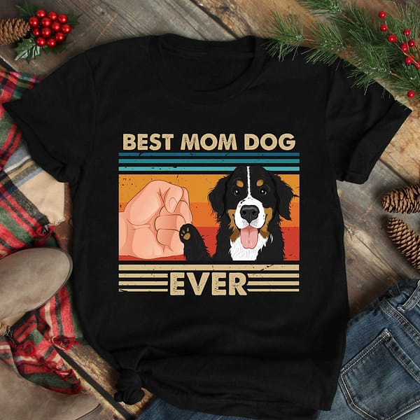 best mom ever shirt vintage best bernese dog mom ever square