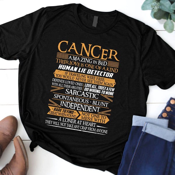 cancer amazing in bed shirt