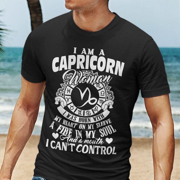 capricorn shirt i am a capricorn woman