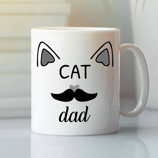 cat dad cup cat dad fathers day