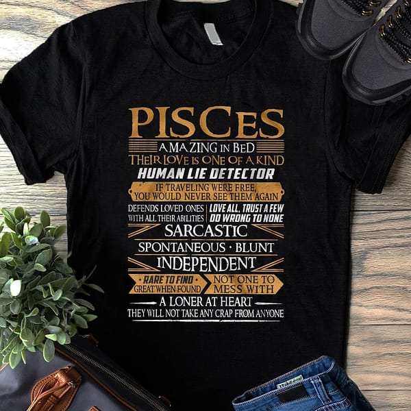 pisces amazing in bed shirt