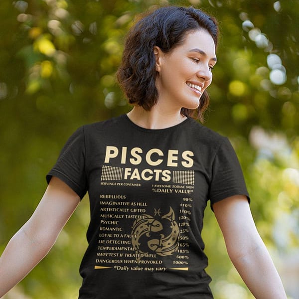 pisces facts shirt 1 awesome zodiac sign 2