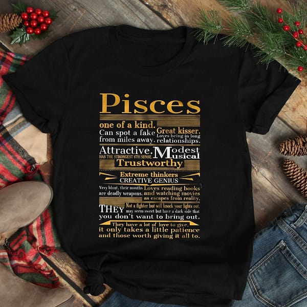 pisces great kisser shirt