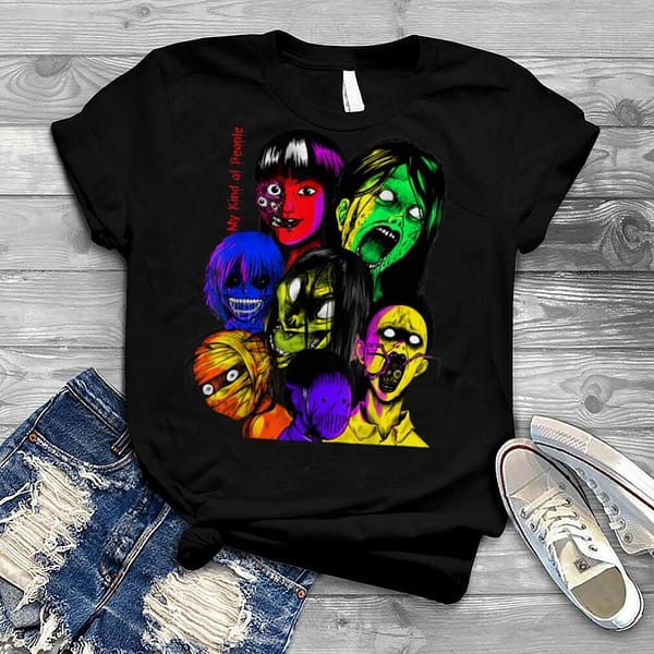psychedelic teens funny halloween colorful rave psychedelic t shirt0