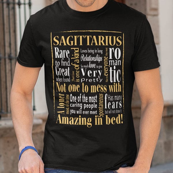 sagittarius shirt rare to find great when found