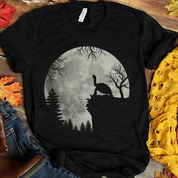 turtle shirt turtle howling forest moon