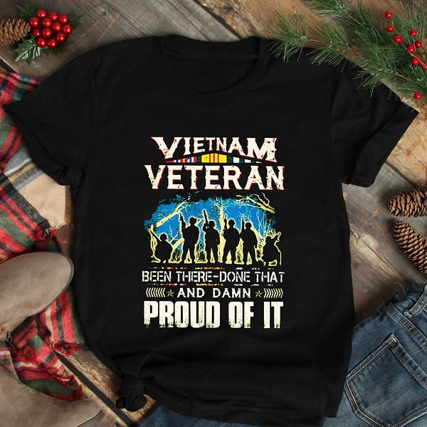 vietnam veteran shirt been there done that