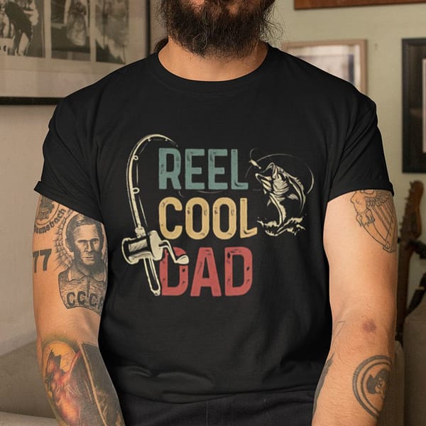 vintage reel cool dad shirt