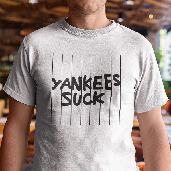yankees suck t shirt baseball tee
