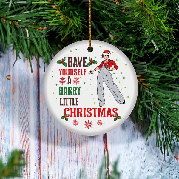 have yourself a harry little christmas ornament