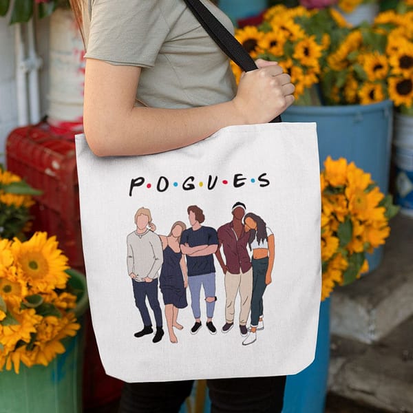 pogue life tote bag pogues friends outer banks obx