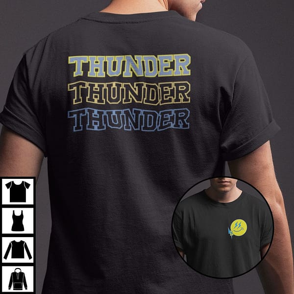 thunder ateez kpop shirt music lover