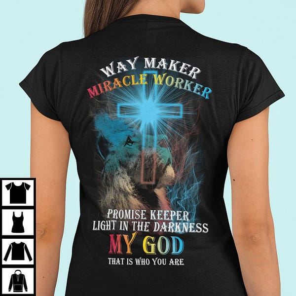 way maker miracle worker promise keeper shirt