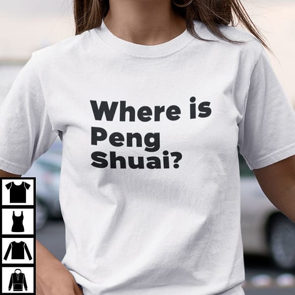 where is peng shuai shirt