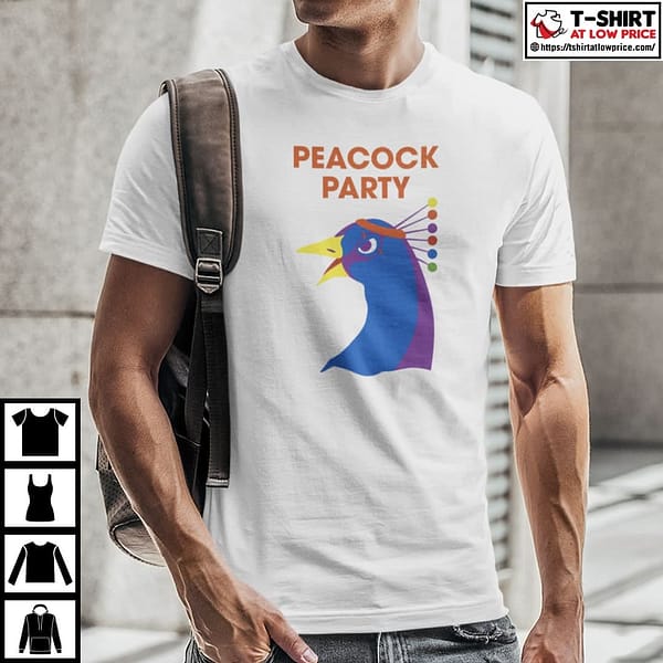 auburn peacock shirt peacock party