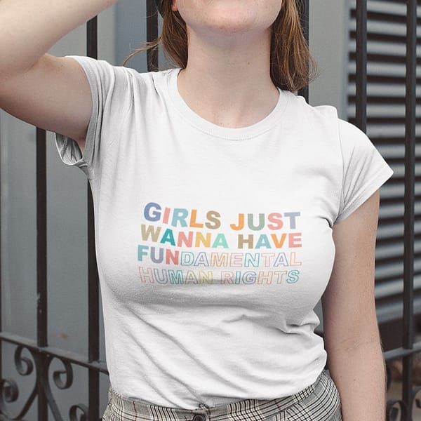 girls just wanna have fundamental human rights shirt 3