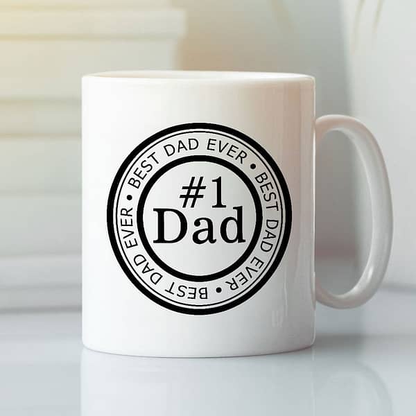 number one dad mug best dad ever 1
