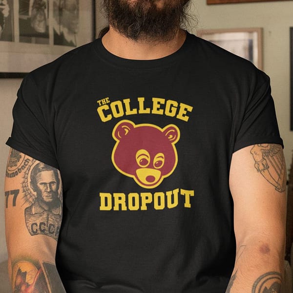 the college dropout shirt kanye west 1