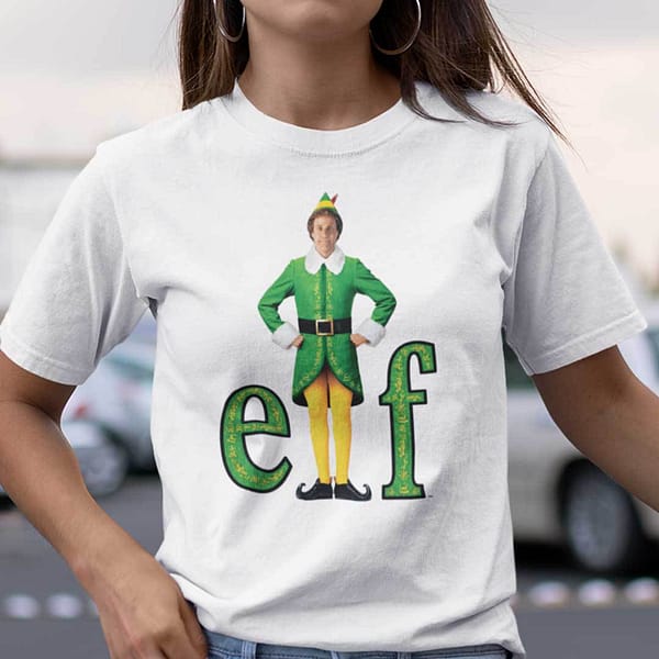 Buddy The Elf T Shirt Christmas Tee