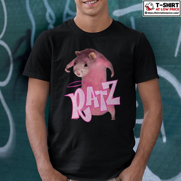 Ratz Shirt Pink Rat Meme