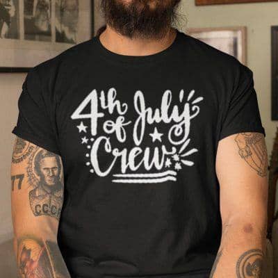 4th Of July Crew Shirt