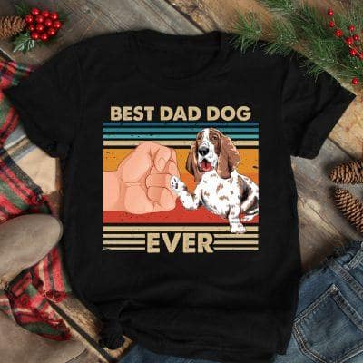 Best Dad Ever Shirt Vintage Best Basset Hound Dog Ever