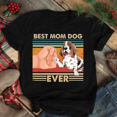 Best Mom Ever Shirt Vintage Best Basset Hound Dog Ever