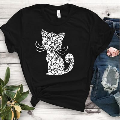 Cat Shamrock 4 Leaf Shirt