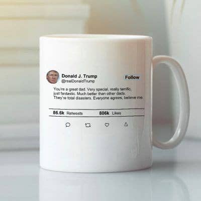 Donald Trump Twitter You're A Great Dad Mug