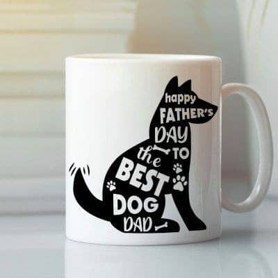 Happy Father's Day To The Best Dog Dad Mug