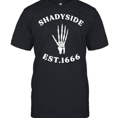 Skeleton shadyside est 1666  Classic Men's T-shirt