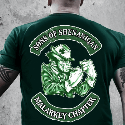 Sons Of Shenanigan Malarkey Chapter Shirt St Patrick's Day