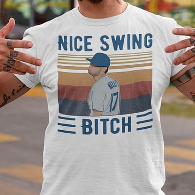 Vinatge Joe Kelly T Shirt Nice Swing Bitch