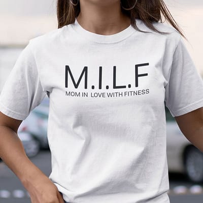 MILF Mom In Love With Fitness Shirt