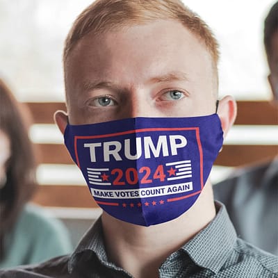 Trump 2024 Make Votes Count Again Mask
