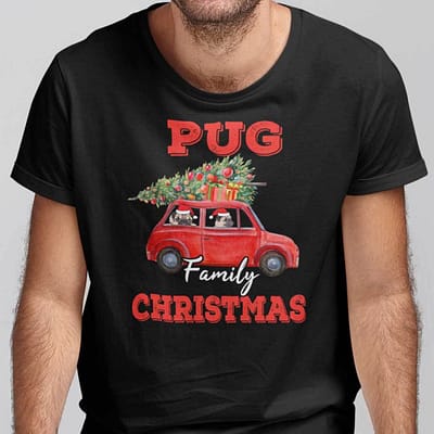 Christmas Vacation Family Shirts Pug Family Christmas