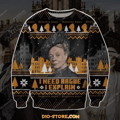 Downton Abbey Christmas Ugly Sweater